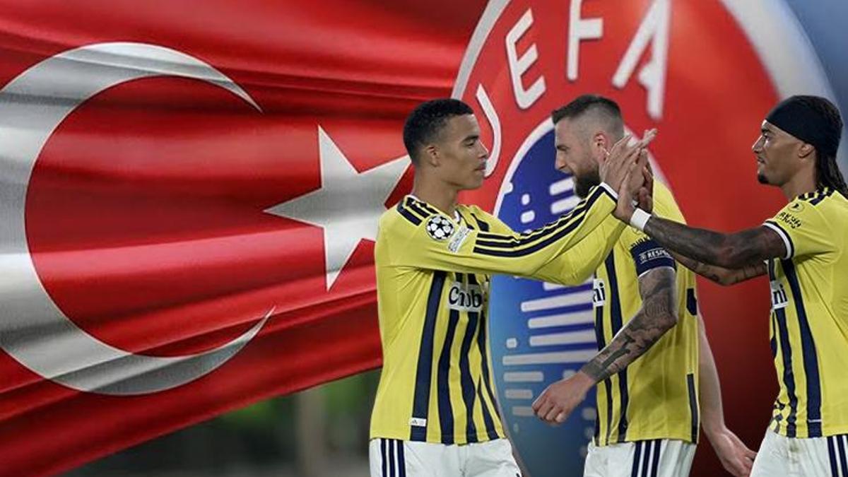 UEFA Ülke Puanı Sıralaması Güncellendi, Fenerbahçe'nin Roma Beraberliği Sonrası Türkiye'nin Yeri Netleşti
